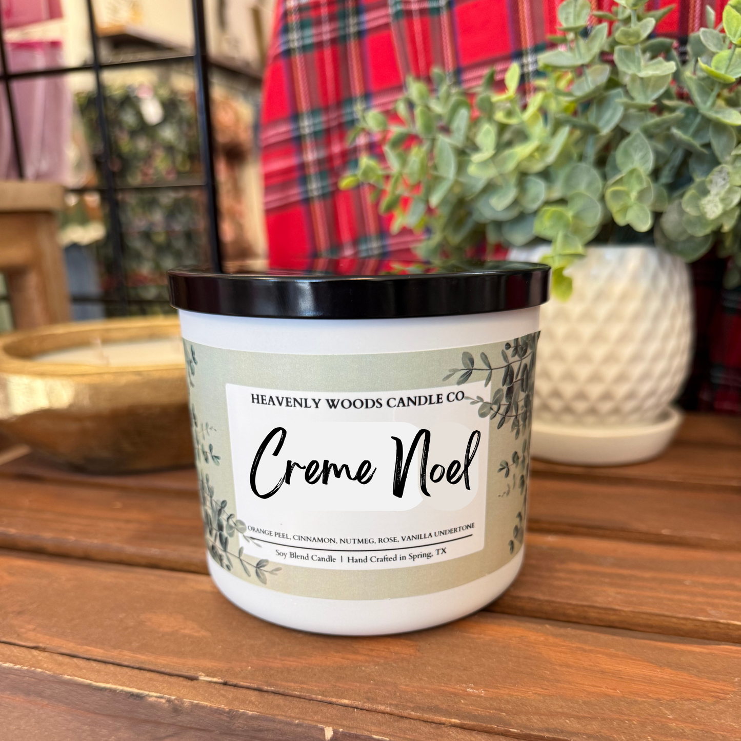 Creme Noel Triple Wick Candle