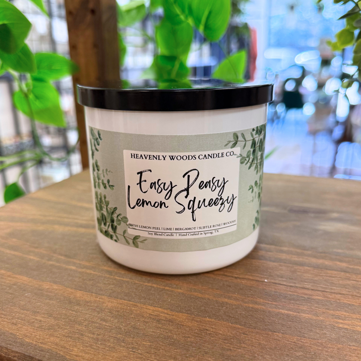 Easy Peasy Lemon Squeezy Triple Wick Candle – Heavenly Woods Candle Co