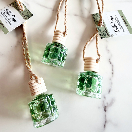 Golden Sugar Hanging Car Diffuser