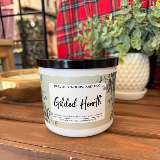 Gilded Hearth Triple Wick Candle