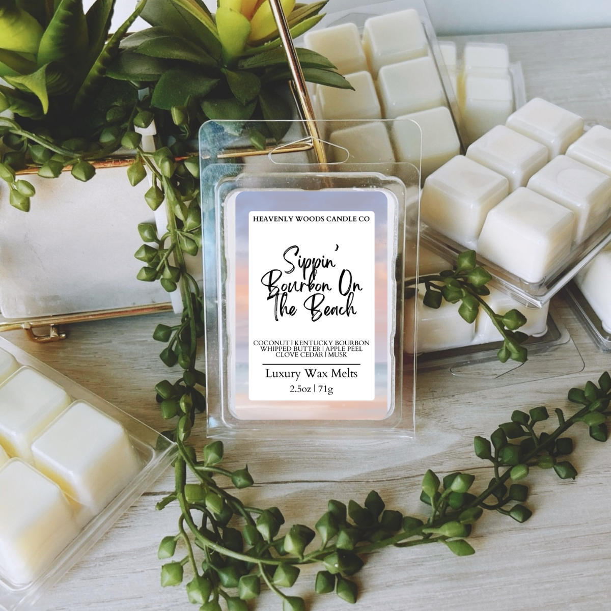 Sippin Bourbon On The Beach Soy Blend Wax Melts