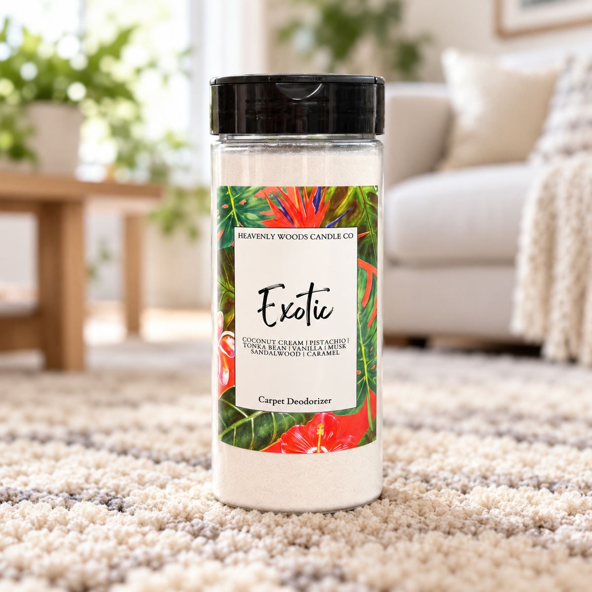 Exotic Carpet Deodorizer | Scented Carpet Freshener