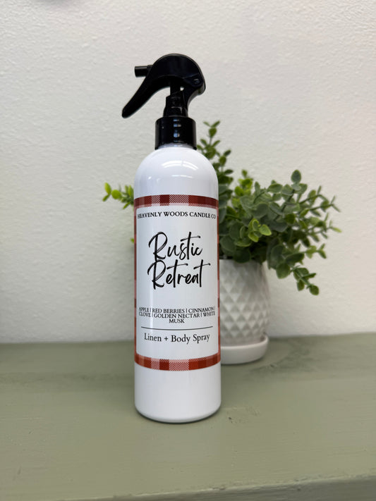 NEW FALL SCENTS- Linen + Body Spray