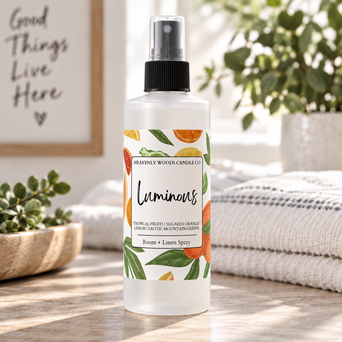 Luminous Room + Linen Spray