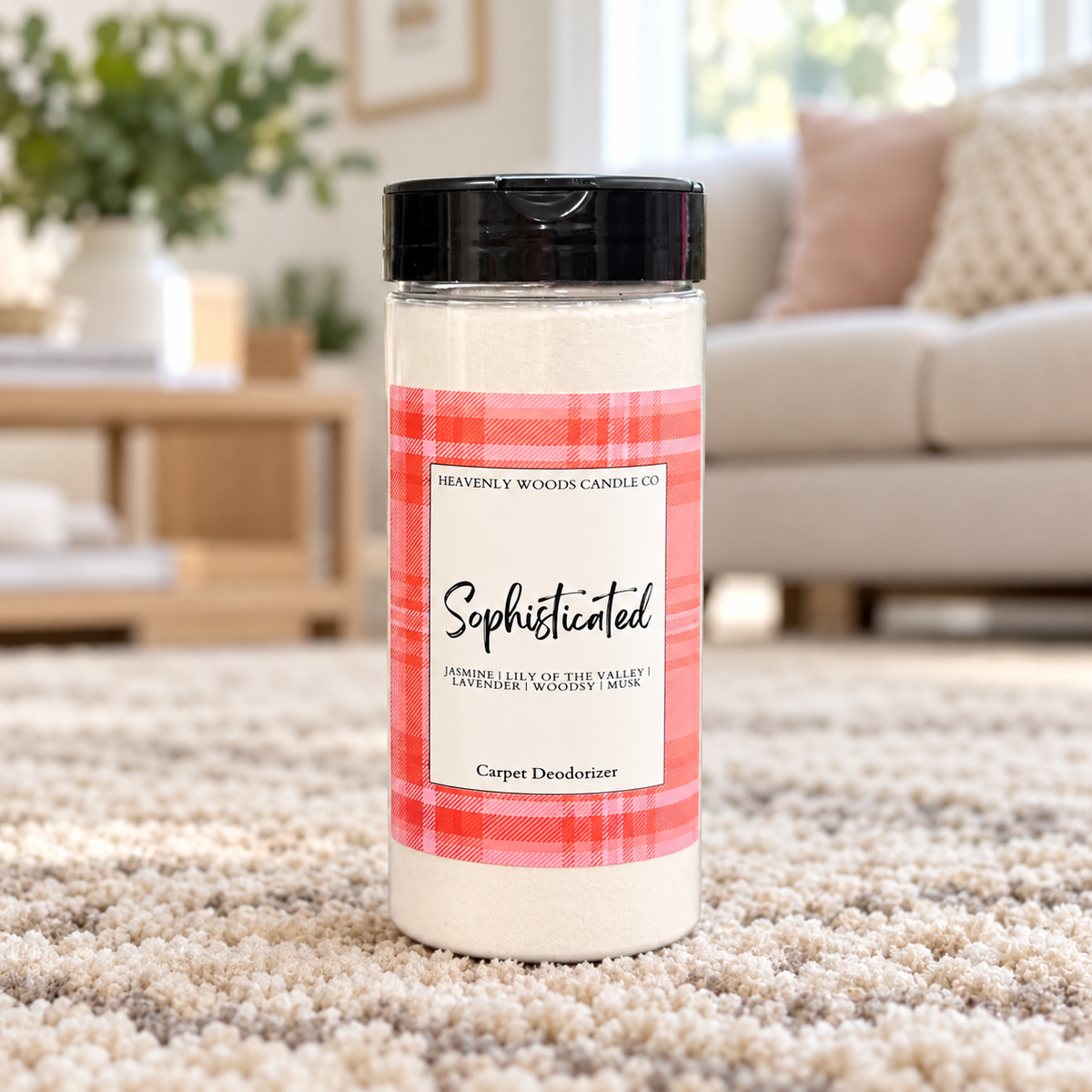 Sophisticated Carpet Deodorizer | Scented Carpet Freshener